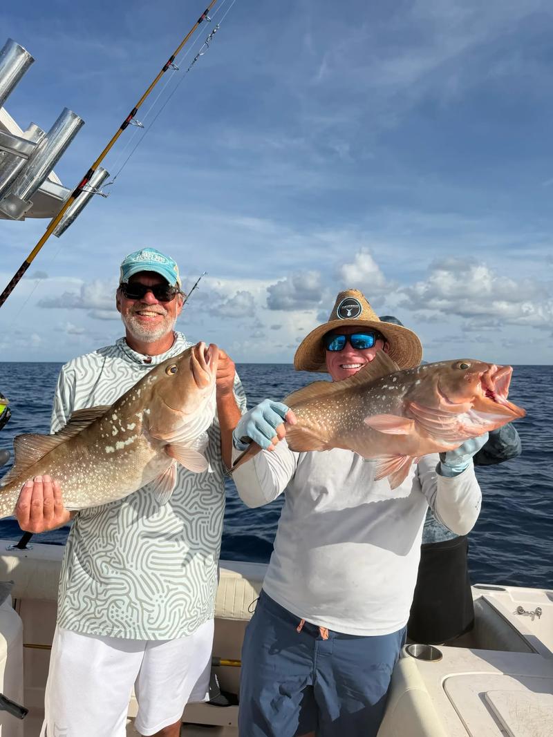 Offshore fishing in the Gulf with Go Fish SRQ Charters, Sarasota