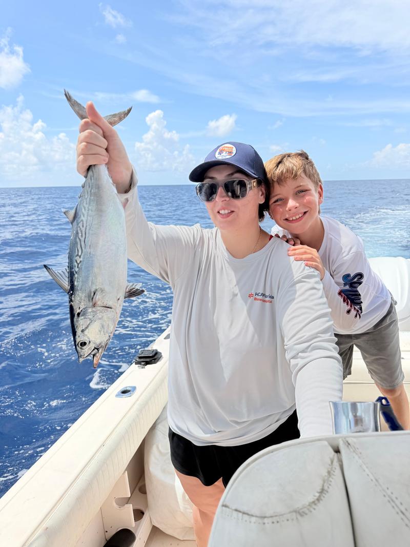 Offshore fishing in the Gulf with Go Fish SRQ Charters, Sarasota