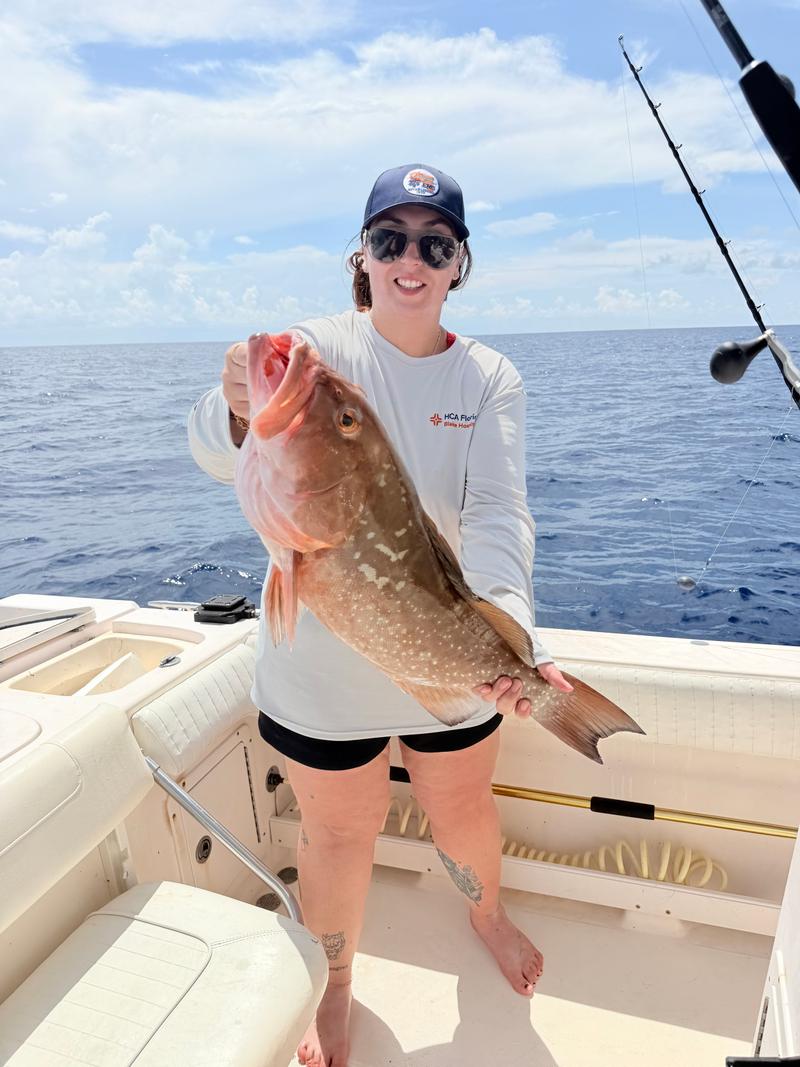 Offshore fishing in the Gulf with Go Fish SRQ Charters, Sarasota