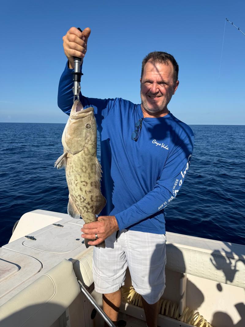 Offshore fishing in the Gulf with Go Fish SRQ Charters, Sarasota