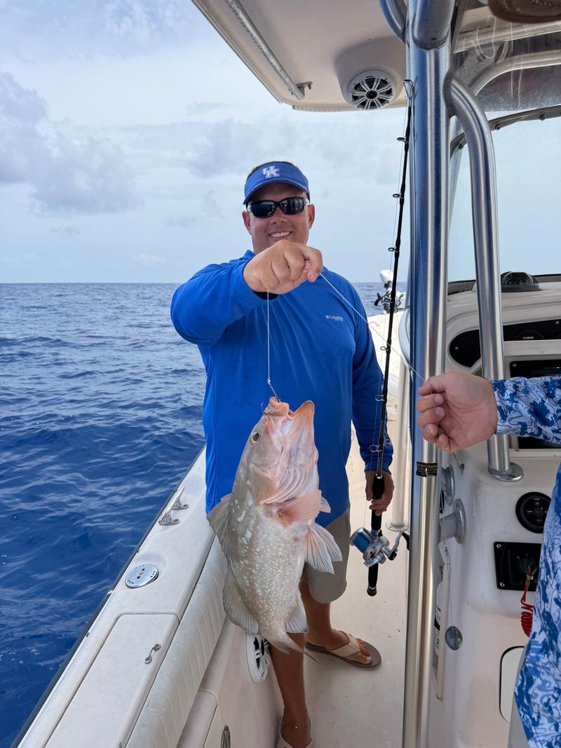 Offshore fishing in the Gulf with Go Fish SRQ Charters, Sarasota