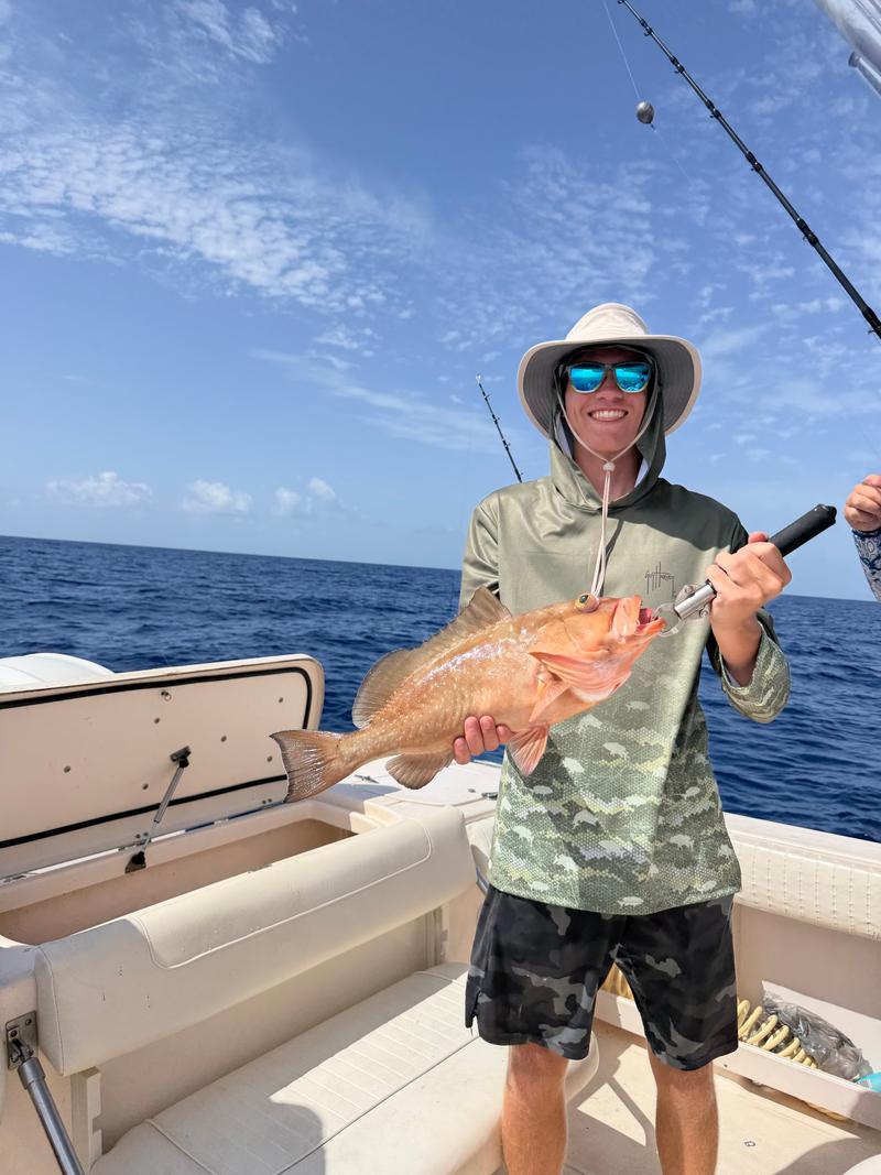 Offshore fishing in the Gulf with Go Fish SRQ Charters, Sarasota