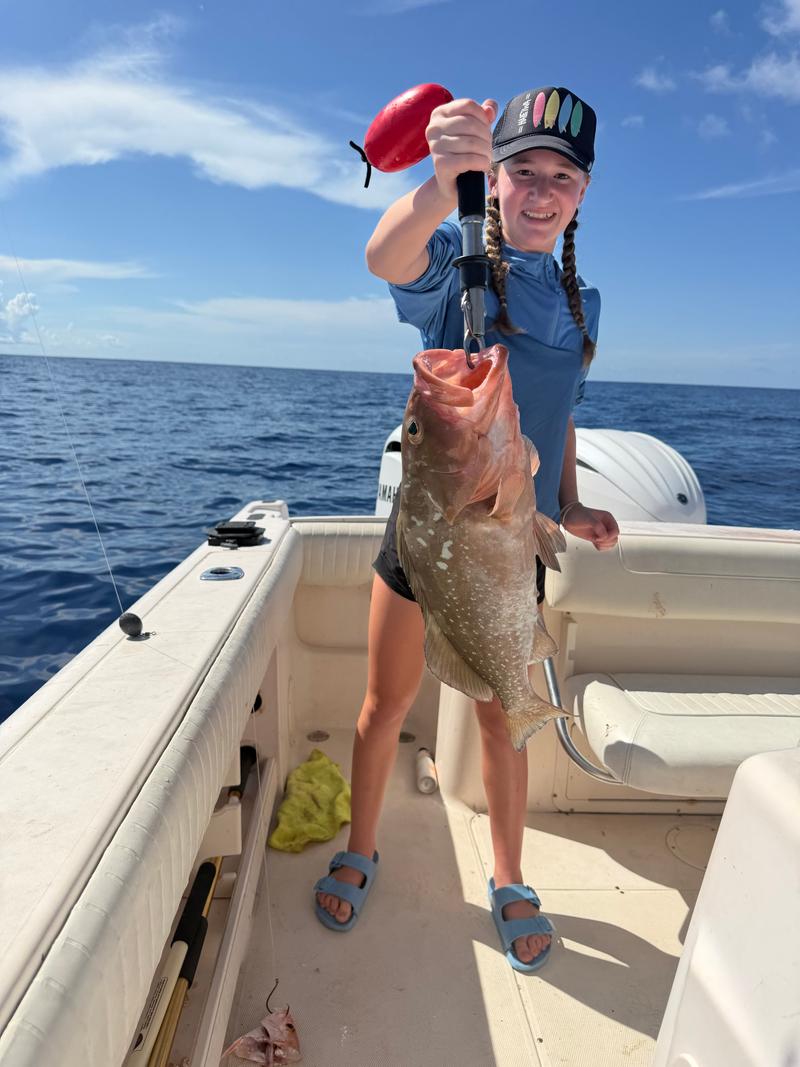 Offshore fishing in the Gulf with Go Fish SRQ Charters, Sarasota