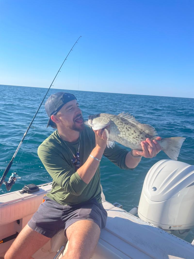 Offshore fishing in the Gulf with Go Fish SRQ Charters, Sarasota
