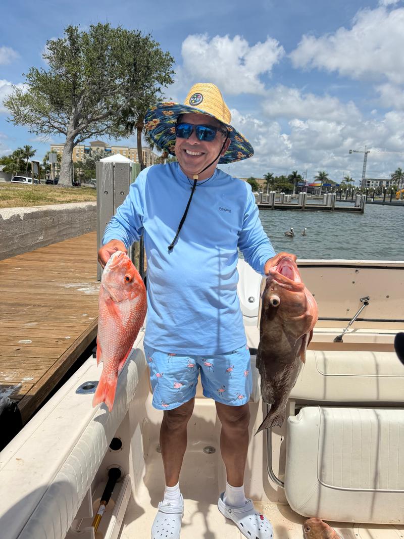 Offshore fishing in the Gulf with Go Fish SRQ Charters, Sarasota