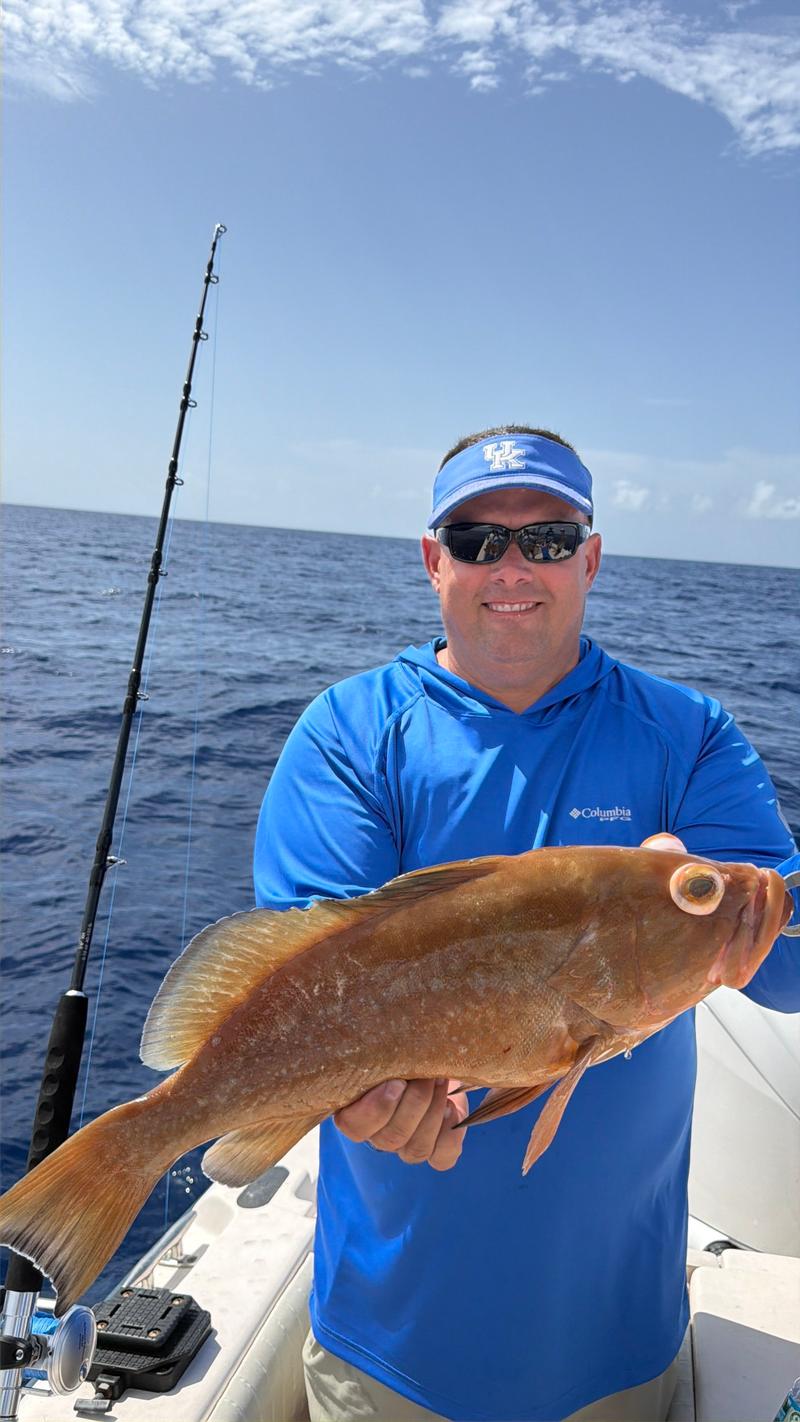 Offshore fishing in the Gulf with Go Fish SRQ Charters, Sarasota