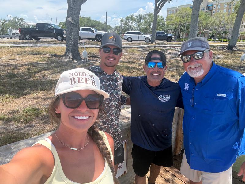Offshore fishing in the Gulf with Go Fish SRQ Charters, Sarasota