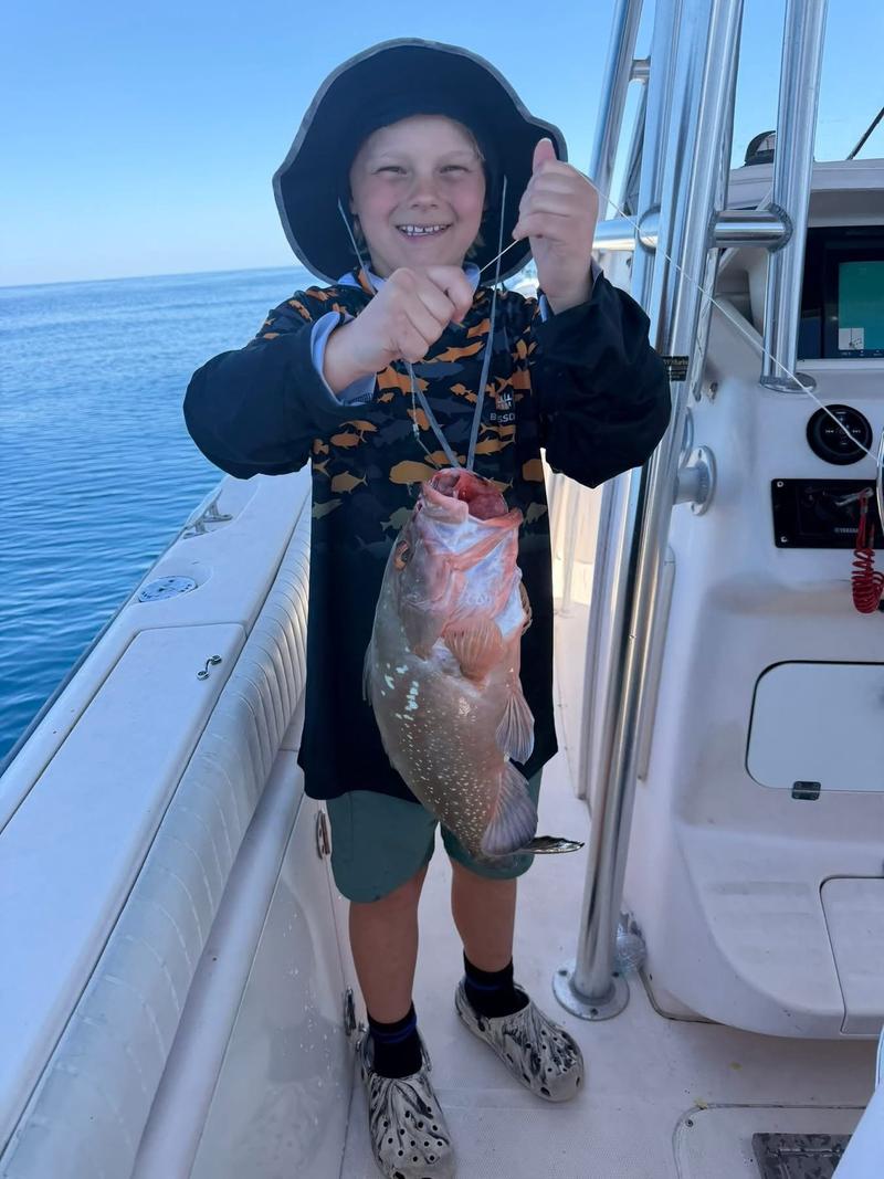 Offshore fishing in the Gulf with Go Fish SRQ Charters, Sarasota