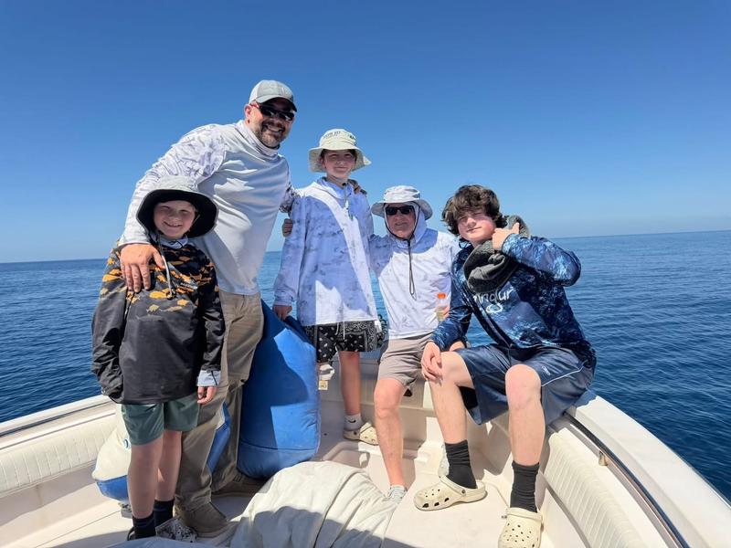 Offshore fishing in the Gulf with Go Fish SRQ Charters, Sarasota