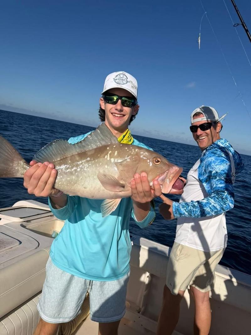 Offshore fishing in the Gulf with Go Fish SRQ Charters, Sarasota